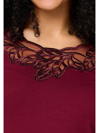 Robe de nuit manches longues