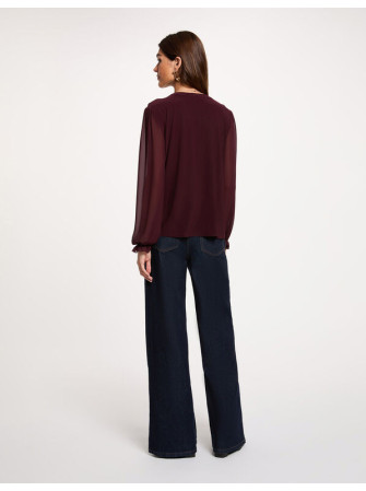 Chemise à volants