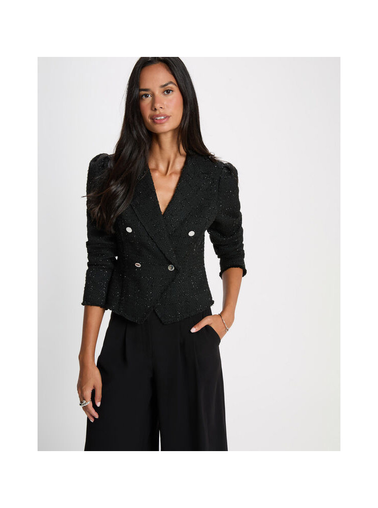 Veste courte tweed