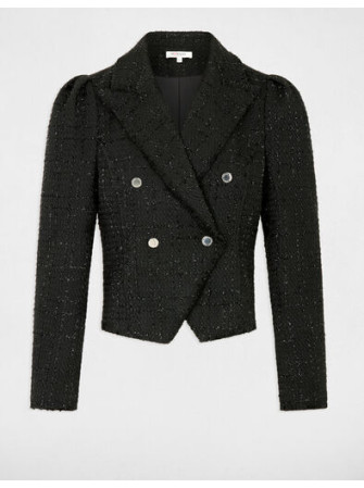 Veste courte tweed