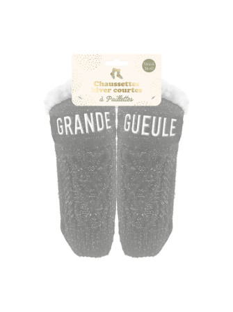 Chaussettes message hiver...