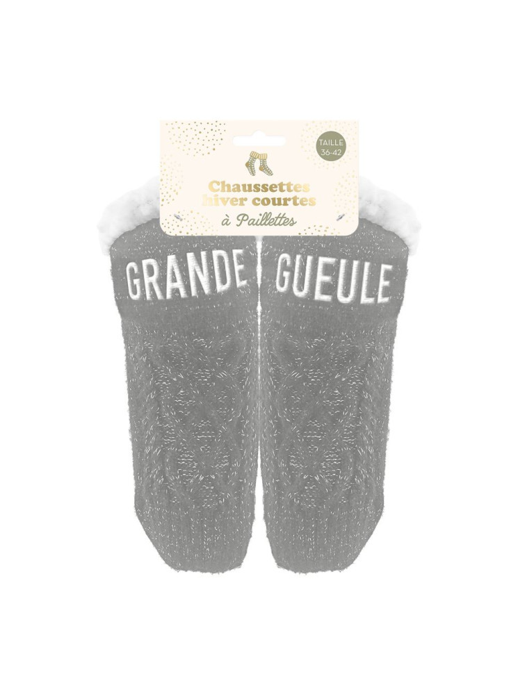 Chaussettes message hiver courtes