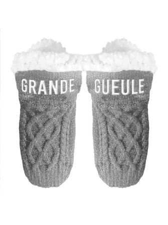Chaussettes message hiver courtes