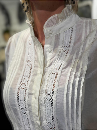 Chemise "bohème chic"