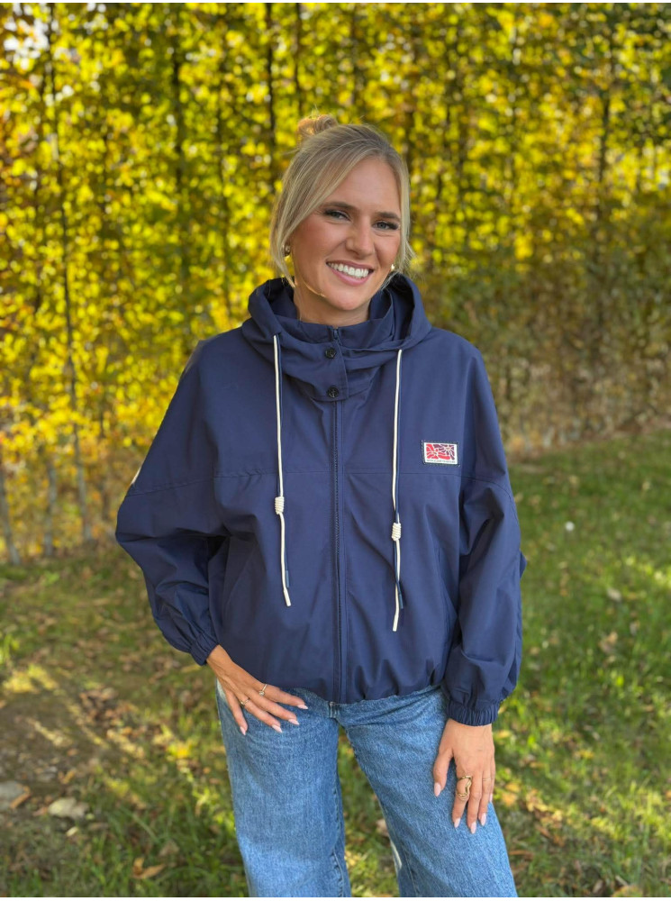 Veste imperméable à capuche