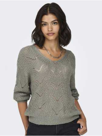 Pull Tricot Col V