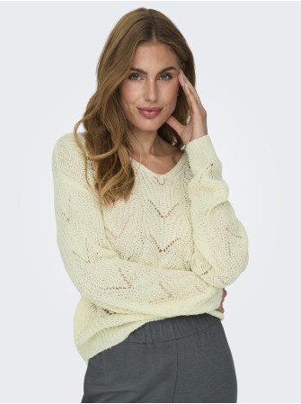 Pull Tricot Col V