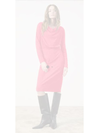 Robe ML à Décolleté Bénitier