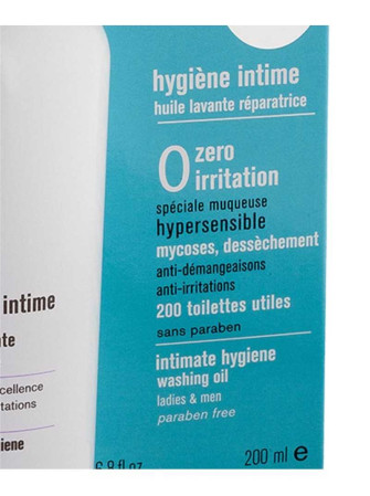 Hygiène intime huile lavante réparatrice